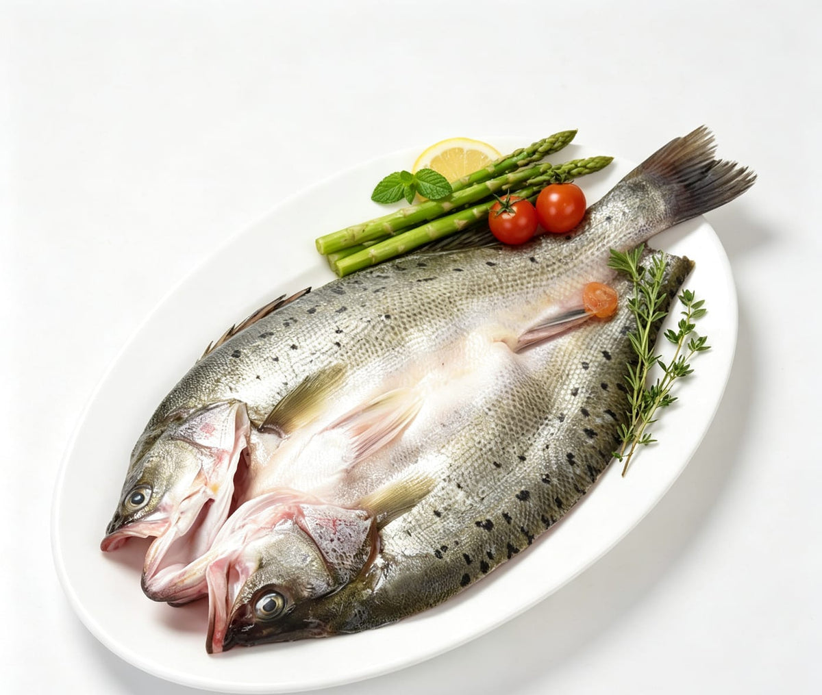 Whole Bass Fish