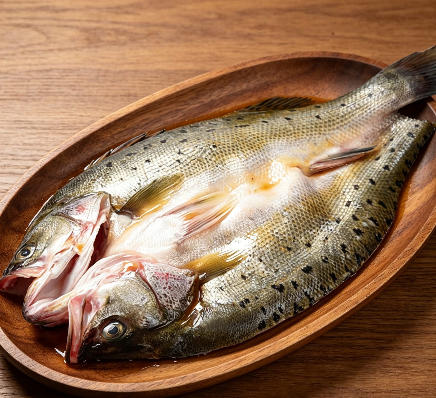 Whole Bass Fish